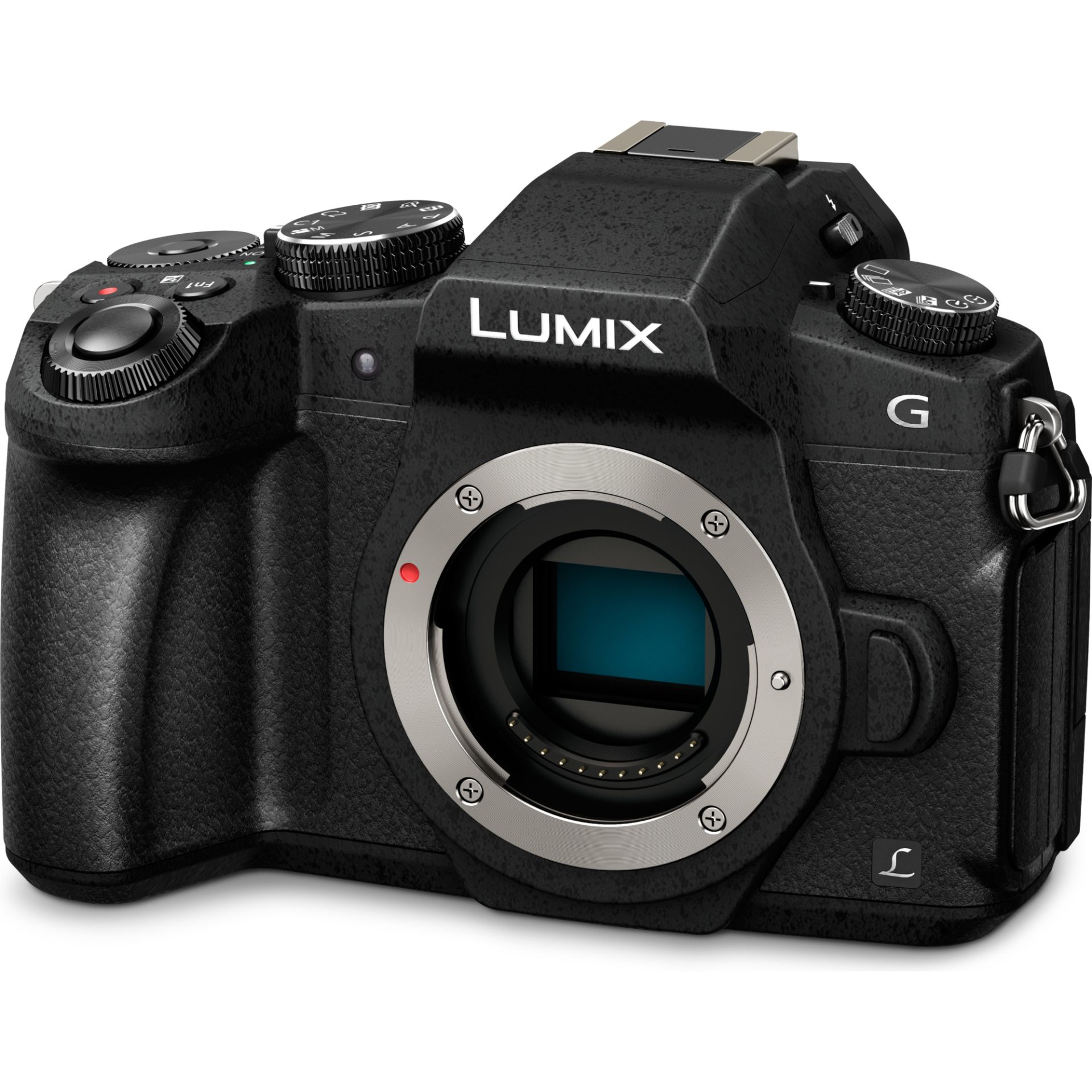 Panasonic DMC-G80 Lumix bezzrcadlový digitální fotoaparát (Digital Live MOS 16MP, Dual I.S.2 v 5 osách, 4K PHOTO, 4K Video, odolný proti stříkající vo