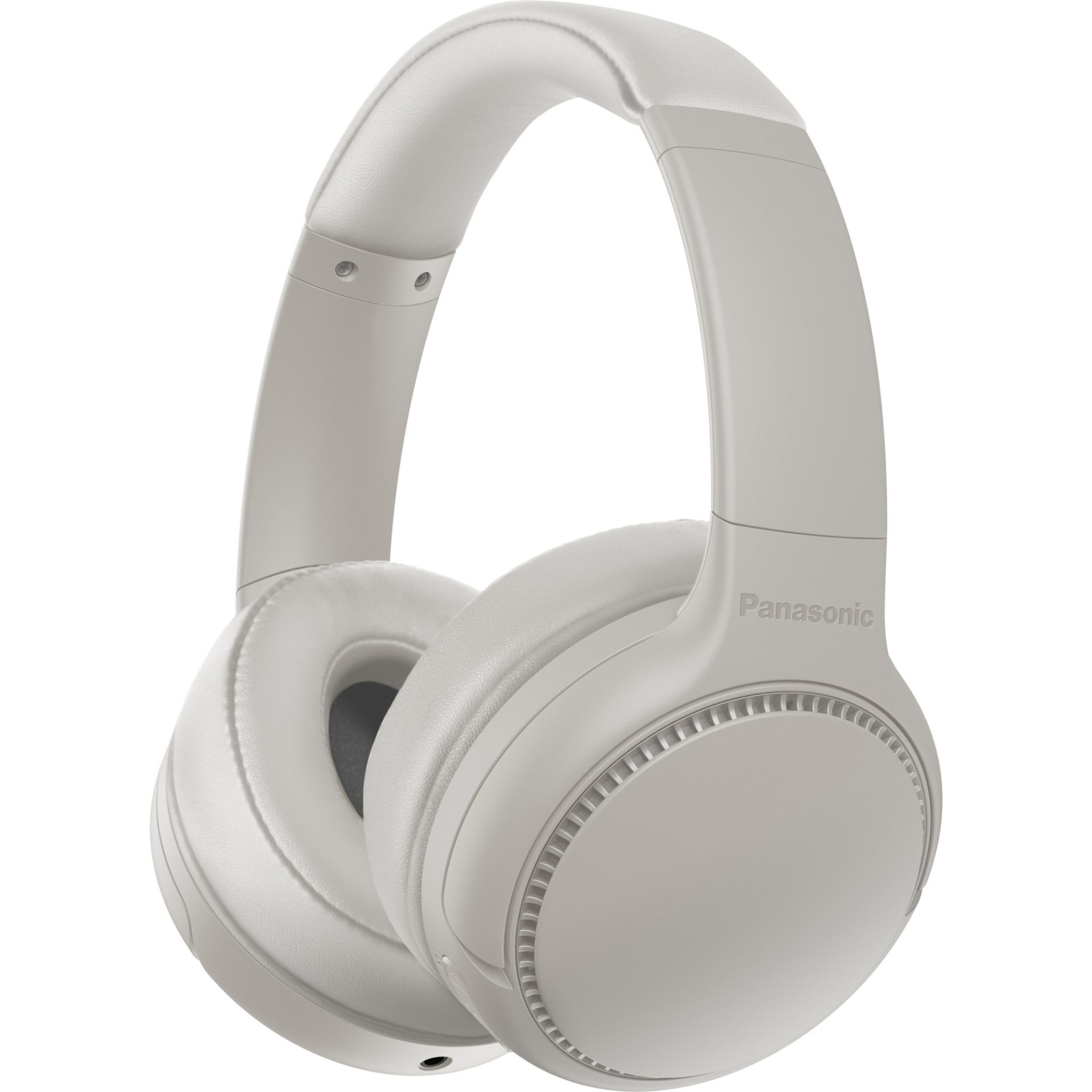 Panasonic RB-M300 bezdrátová sluchátka na uši generující hluboké basy (Bluetooth, funkce XBS DEEP, přehrávání 50h, rychlé nabíjení), béžová