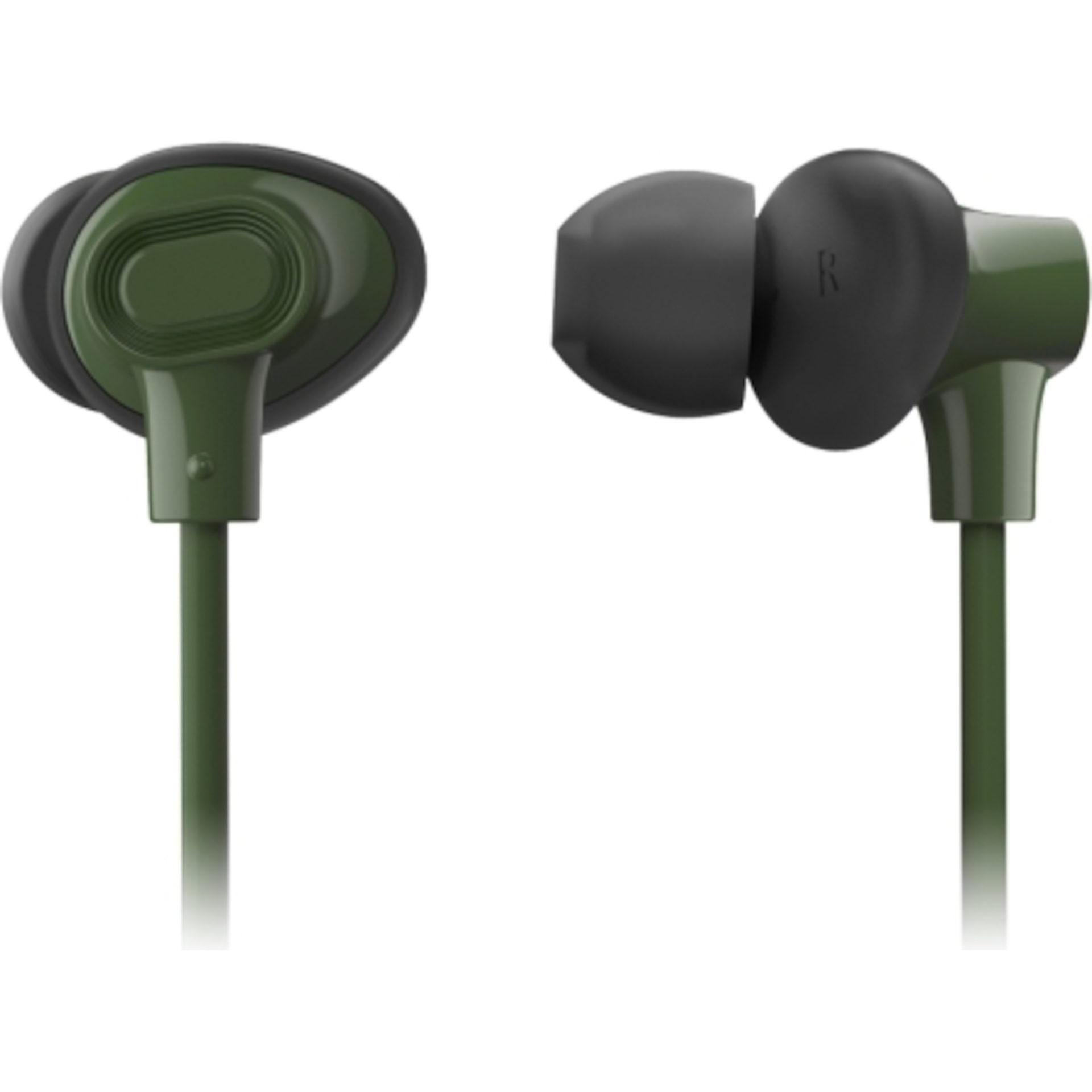Panasonic RP-NJ310 bezdrátová Bluetooth sluchátka do uší (ERGOFIT PLUS, XBS systém, hlasové ovládání, 6h přehrávání, 9mm měniče), zelená
