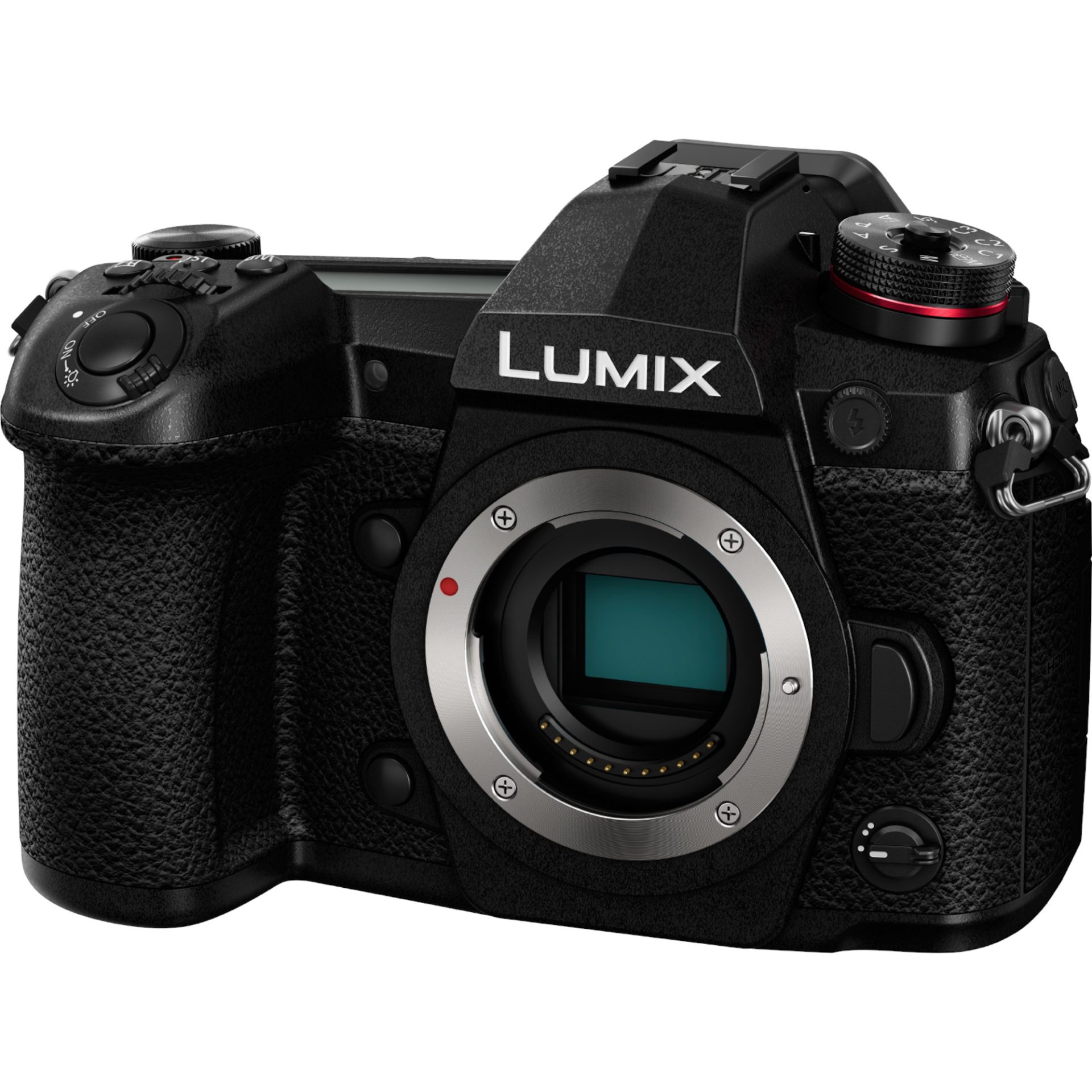 Panasonic DC-G9 Lumix bezzrcadlový digitální fotoaparát (20.3MP Live MOS digitální senzor, 4K 60p/50p video, 6K PHOTO, OLED hledáček 0.83x), černá