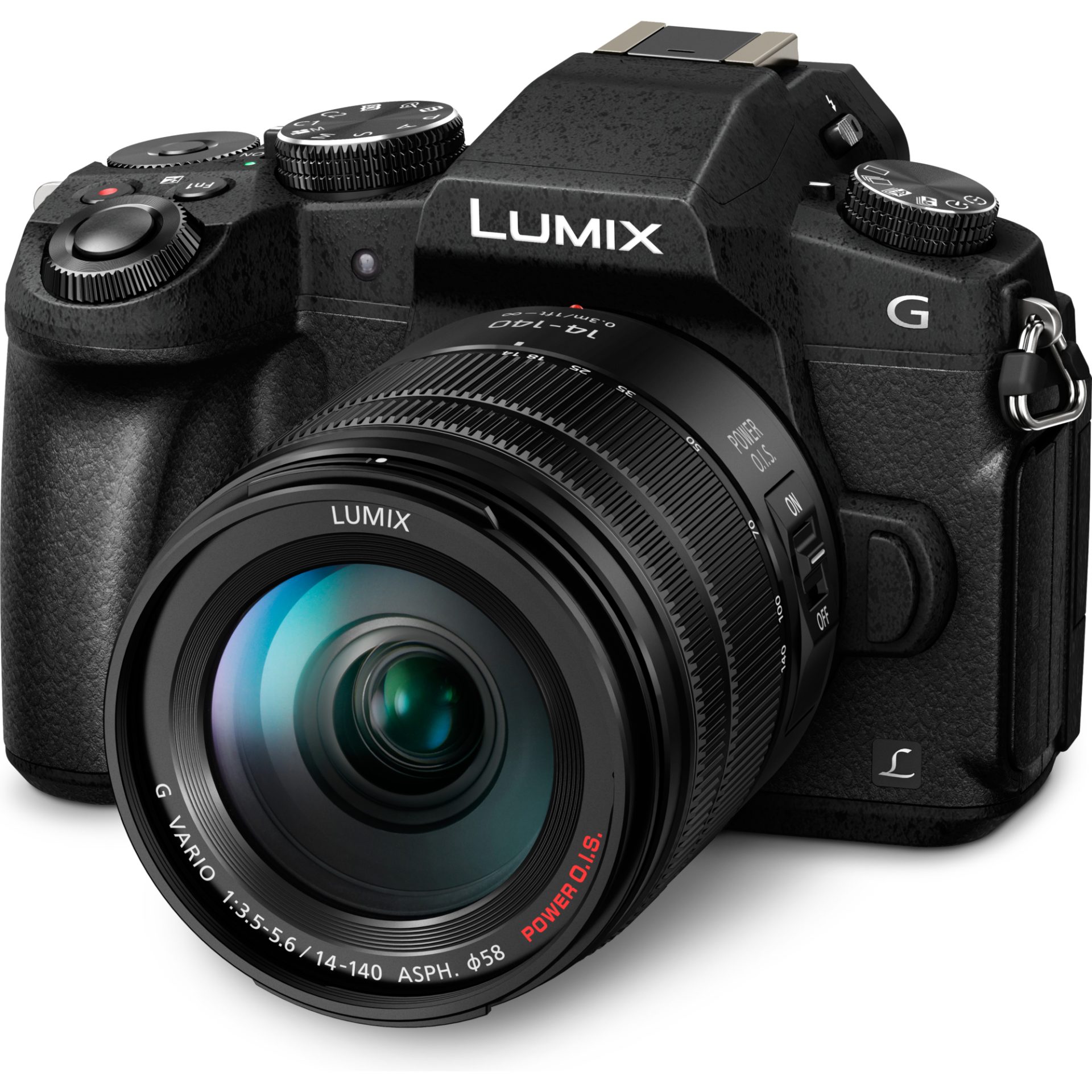 Panasonic DMC-G80HA Lumix bezzrcadlovkový digitální fotoaparát + H-FSA14140 14-140mm, F3.5-5.6 (Digitální Live MOS 16MP, Dual I.S.2 5-osý, 4K), černá