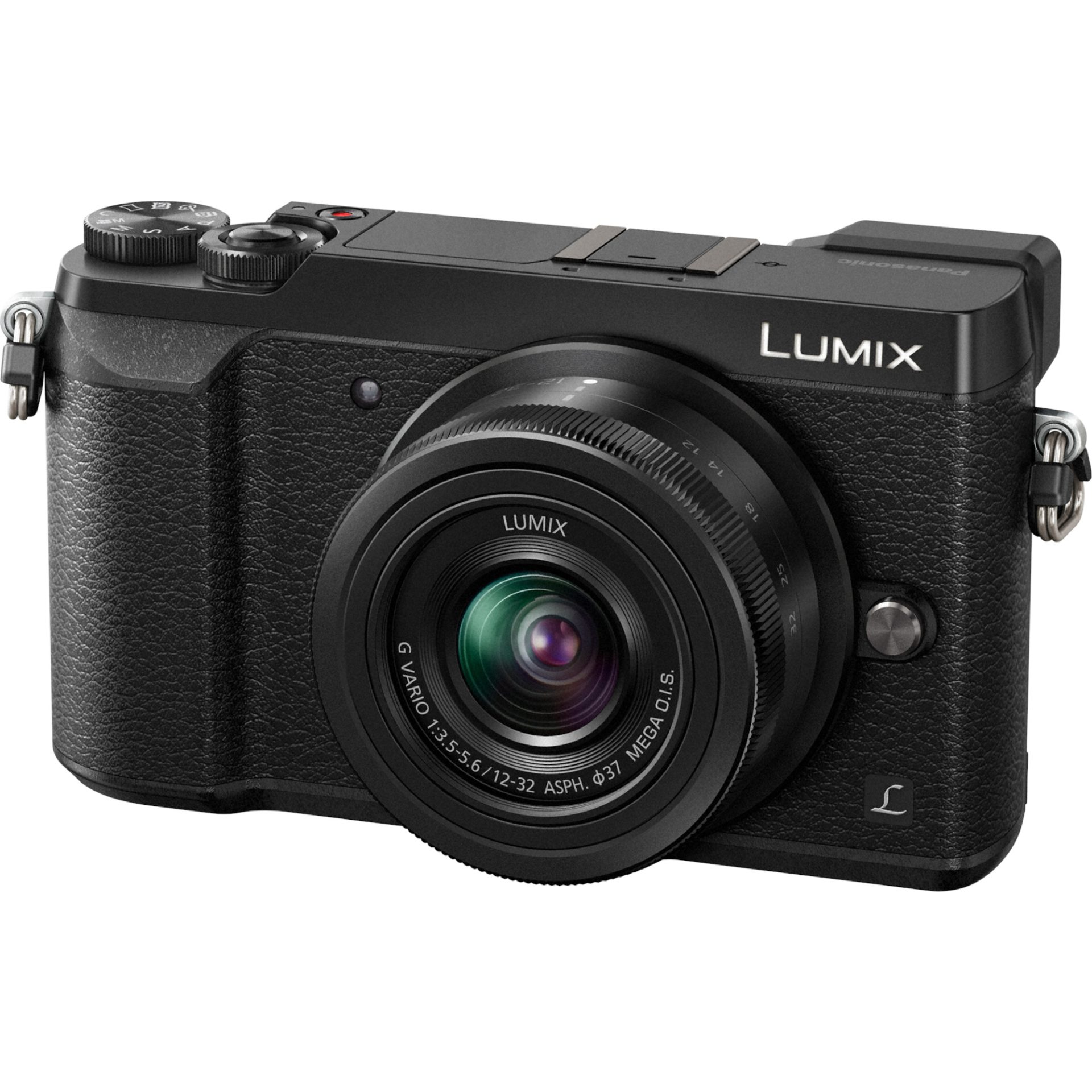Panasonic DMC-GX80W Lumix bezzrcadlovka od sebe digitální + H-FS12032 12-32mm, F3.5-5.6 + H-FS35100 35-100 mm, F4.0-5.6 (16MP, 4K, Dual I.S., LVF), če