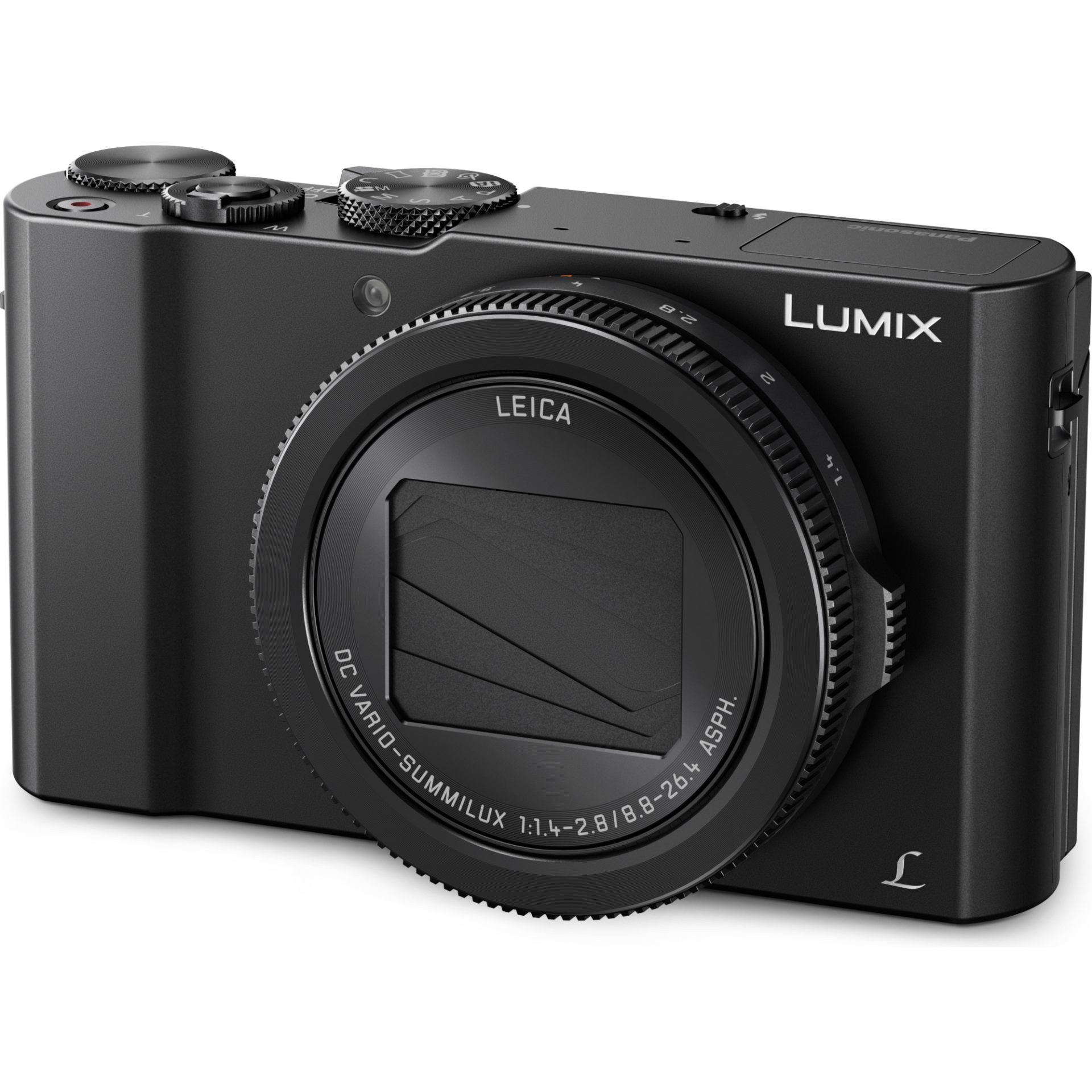 Panasonic DMC-LX15 Lumix kompaktní fotoaparát s OBJEKTIVEM LEICA DC VARIO-SUMMILUX 24-72mm, F1.4-2.8 (1-palcový MOS senzor 20.1MP, 4K, Post Focus), če