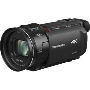 Panasonic HC-VXF1 4K Ultra HD kamera (velký MOS senzor, objektiv LEICA Dicomar, širokoúhlý 25 mm, 24x optický zoom, EVF hledáček, HYBRID I.O.S.+), černá