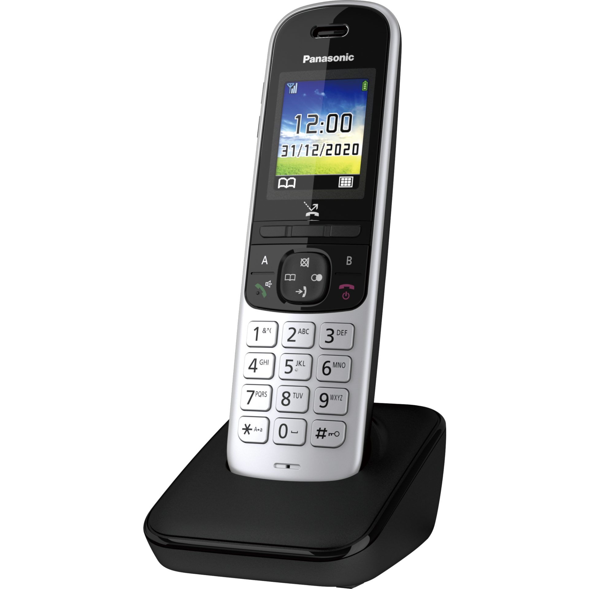 Panasonic KX-TGH710 digitální bezdrátový telefon (přehledný 1,8\