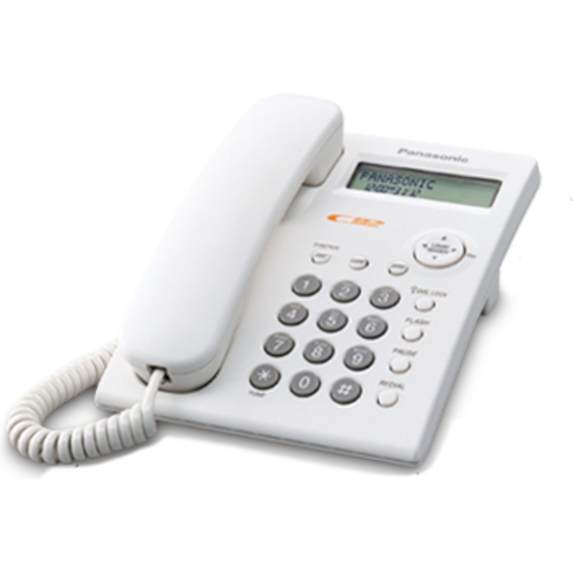 Panasonic KX-TSC11 kabelový telefonní systém (LC displej, telefonní seznam, služba identifikace volajícího, limity hovorů), bílá