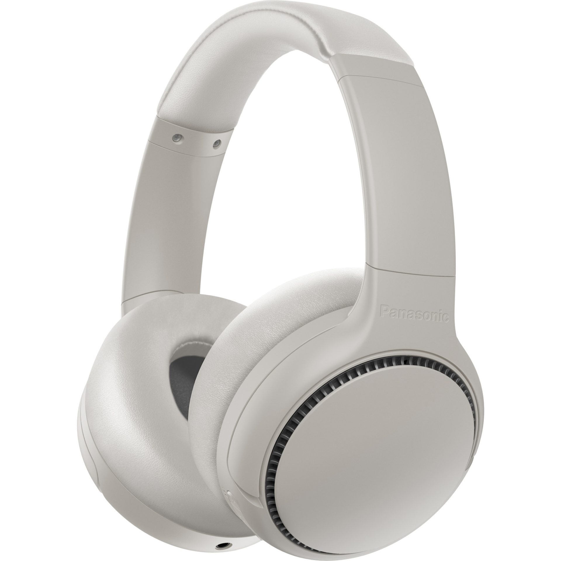 Panasonic RB-M500 bezdrátová sluchátka na uši generující hluboké basy (Bluetooth, funkce XBS DEEP, 30h přehrávání, rychlé nabíjení), béžová