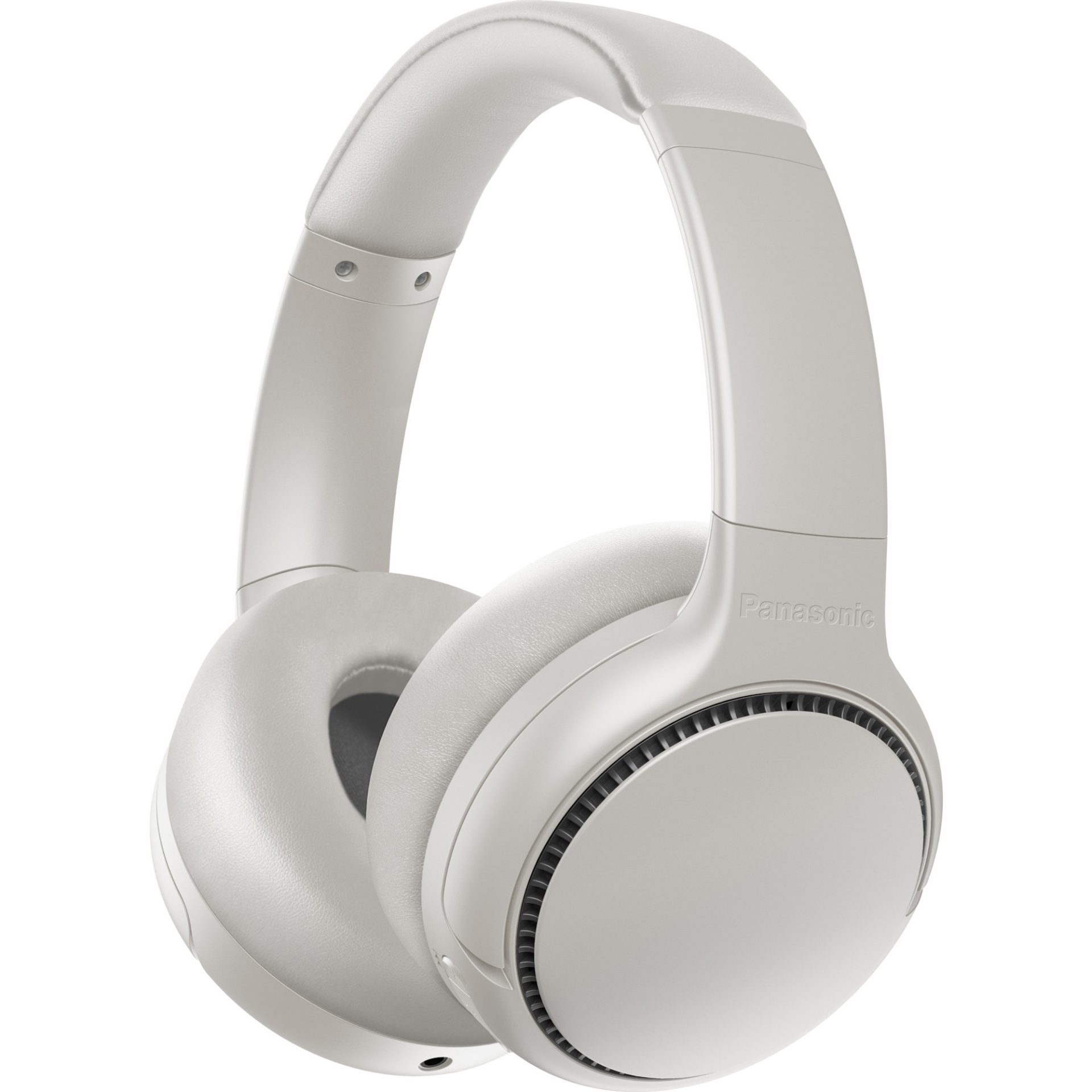 Panasonic RB-M700 bezdrátová sluchátka na uši generující hluboké basy (Bluetooth, funkce XBS DEEP, 20h přehrávání, potlačení šumu), béžová