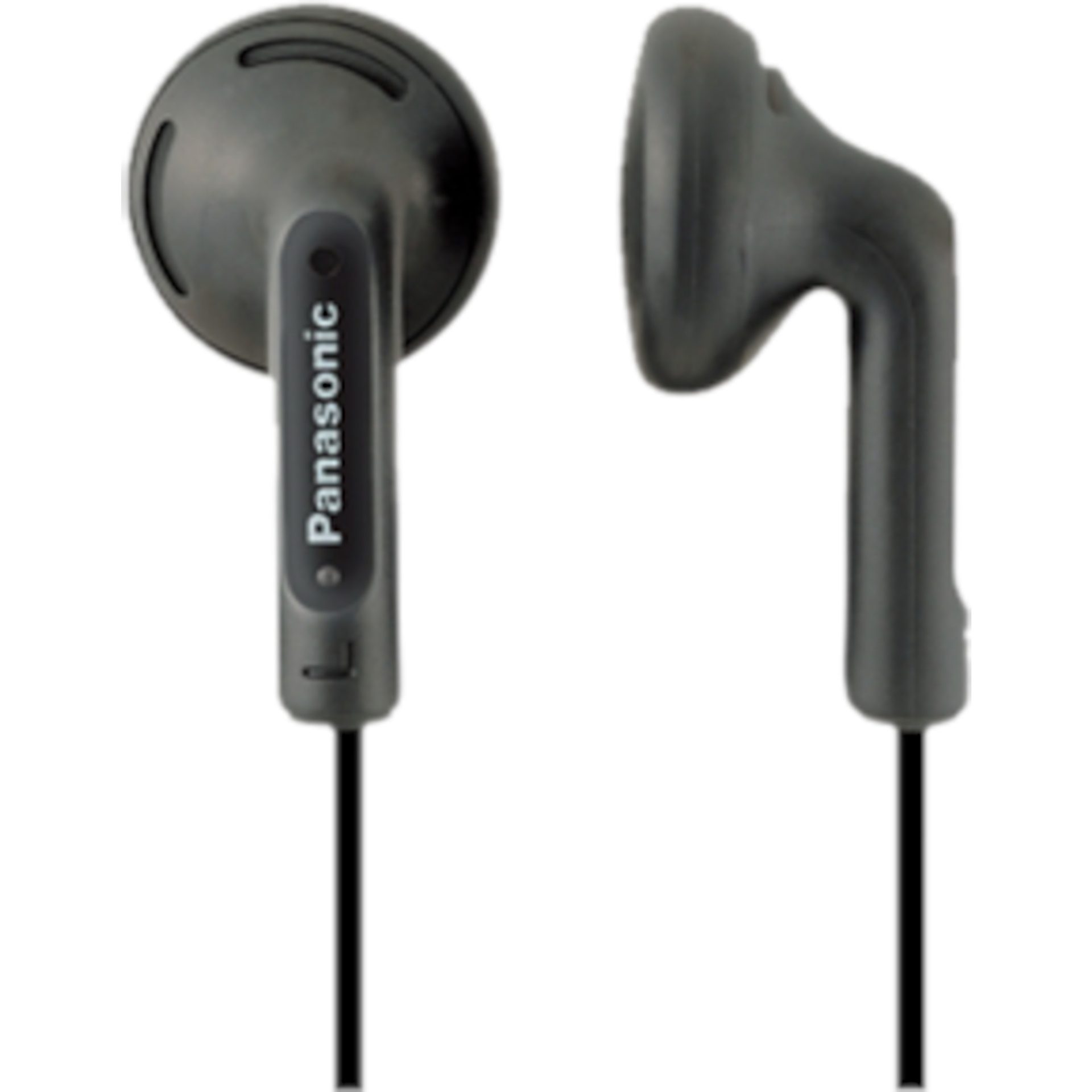 Panasonic RP-HV095 kabelová stereo sluchátka do uší (model - Super leader, frekvenční rozsah 20Hz-20kHz, neodymový magnet), černá
