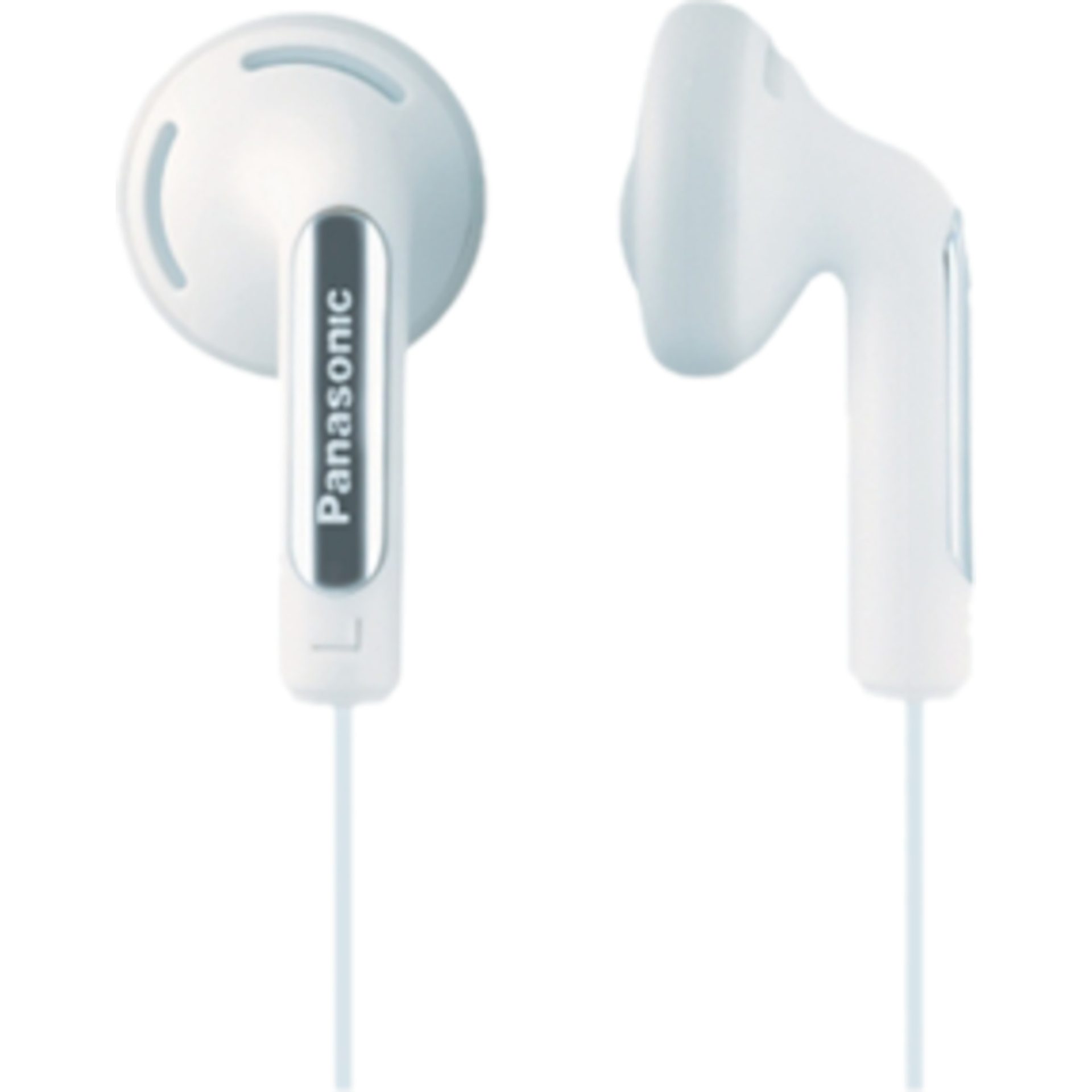 Panasonic RP-HV154 kabelová sluchátka do uší (frekvenční odezva 10 Hz - 25 kHz, 14,8mm měnič, neodymový magnet, 1,2m kabel), bílá