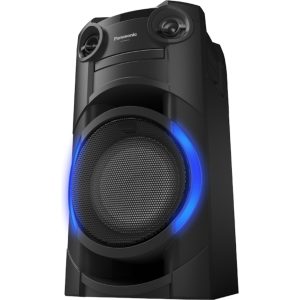 Panasonic SC-TMAX10 Wireless Party Speaker (300W, Subwoofer 20cm, AIRQUAKE BASS, Karaoke, DJ Jukebox, Local Preset Equalizer), černá