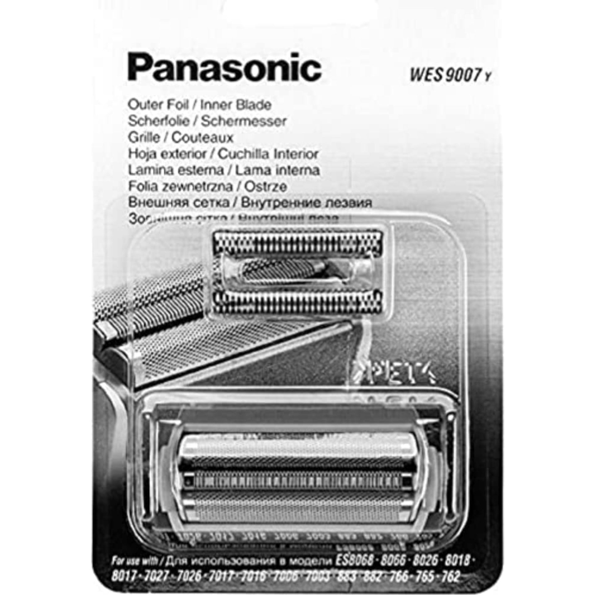 Panasonic WES9007 náhradní vnější fólie a čepel pro holicí strojek (pro modely: ES7027/7026)