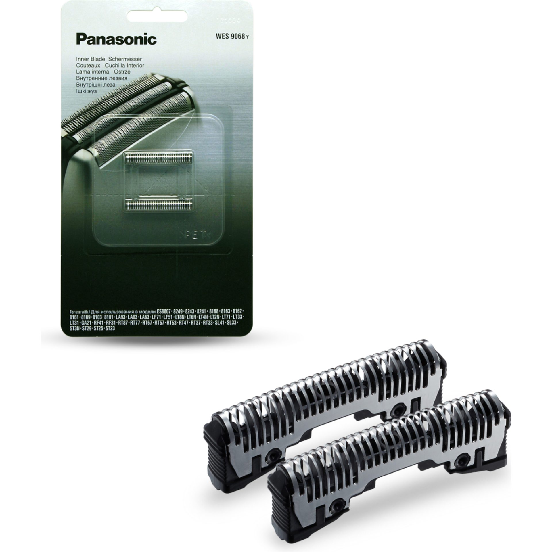 Panasonic WES9068 náhradní čepel pro holicí strojek (pro modely: ES-LA93, LA83, LA63, RF41, RF31, LF71, LF51, LT6N, LT4N, LL41, LL21, GA21, LT71, RT87