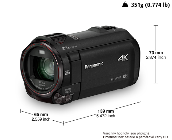 Panasonic HC-VX980EP-K HC VX980 Spec
