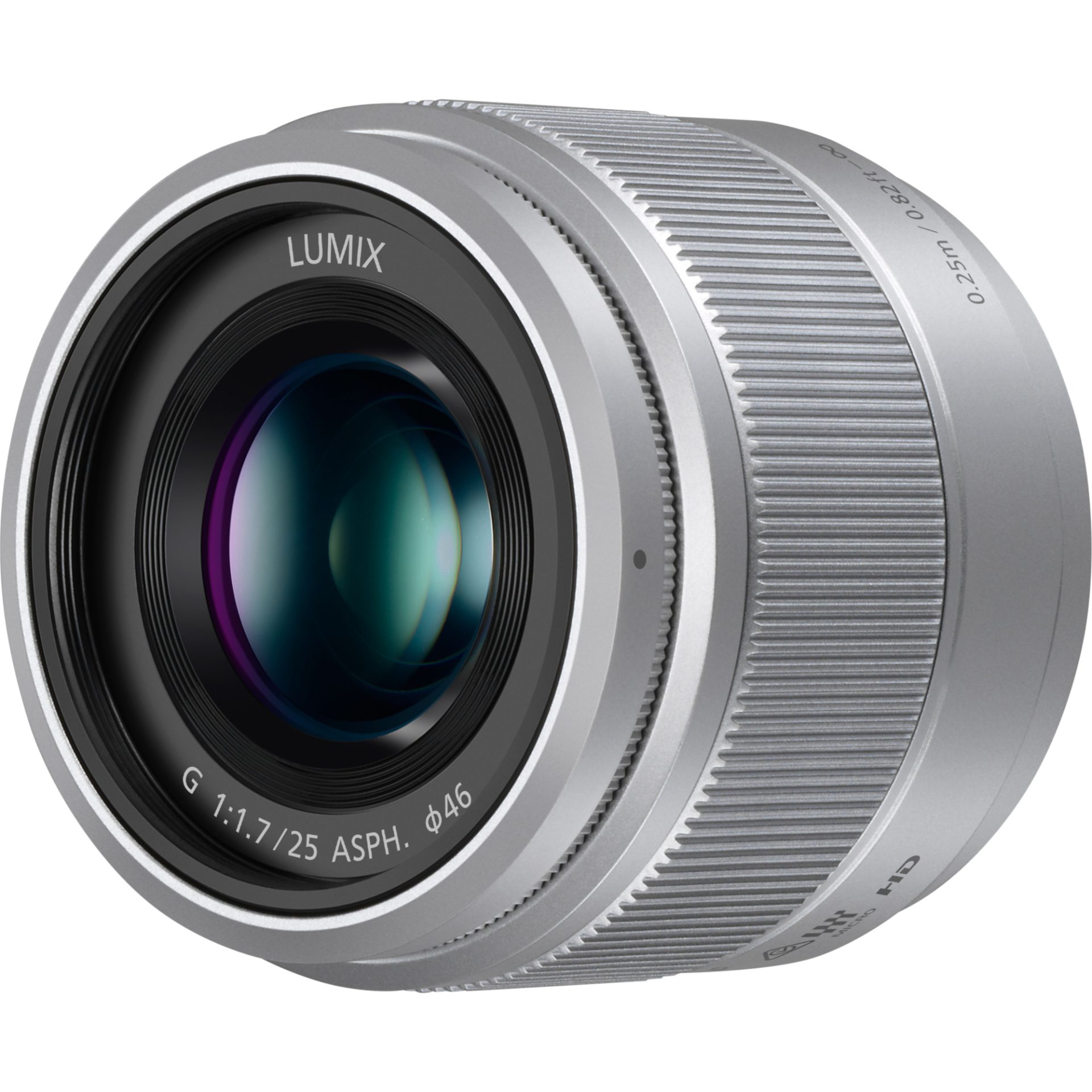 Panasonic H-H025 LUMIX G standardní objektiv s pevnou ohniskovou vzdáleností (ohnisková vzdálenost 25/50 mm (ekvivalent 35 mm filmu), F1,7, filtr 46 m