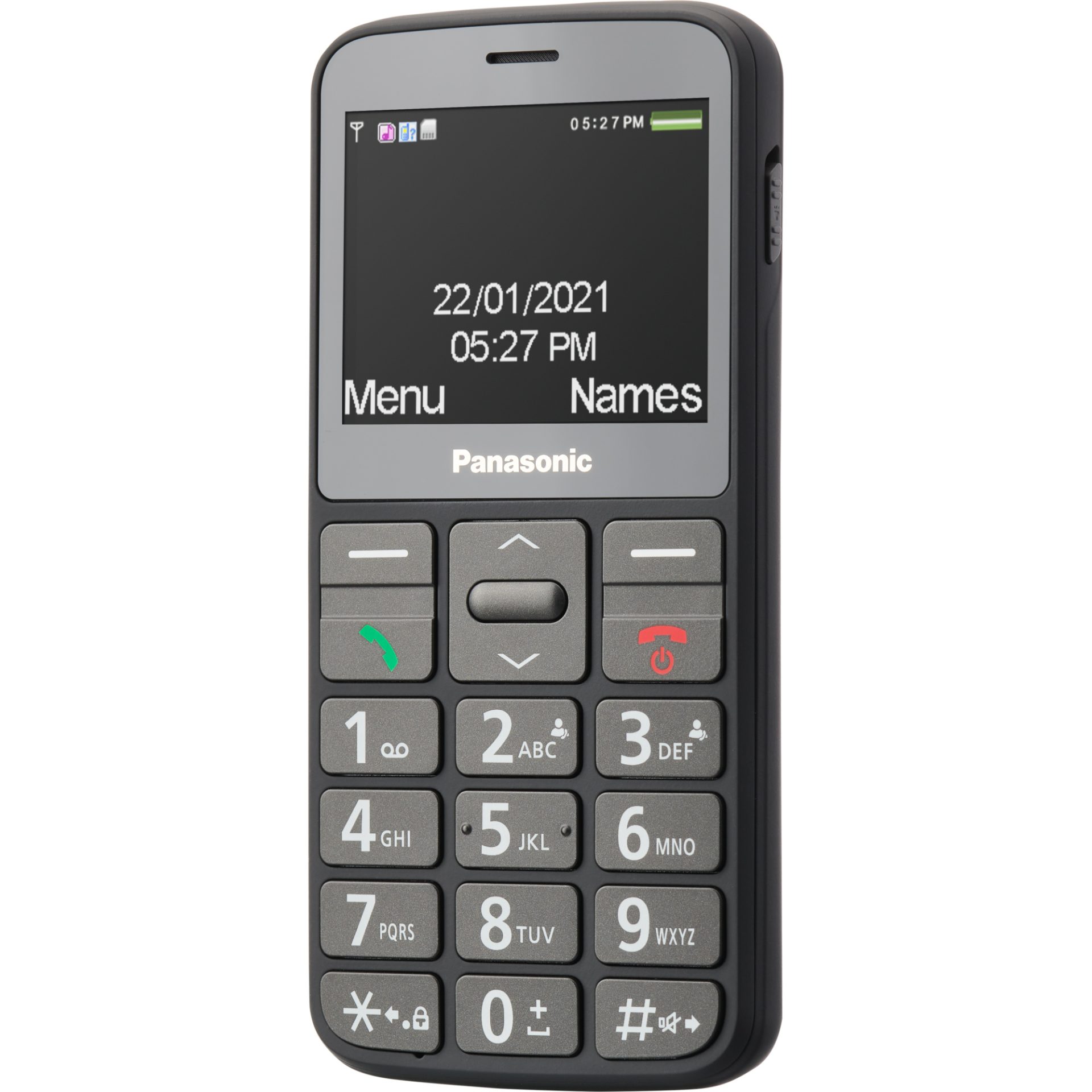 Panasonic KX-TU160 mobilní telefon pro seniory (prioritní hovory, 2,4\
