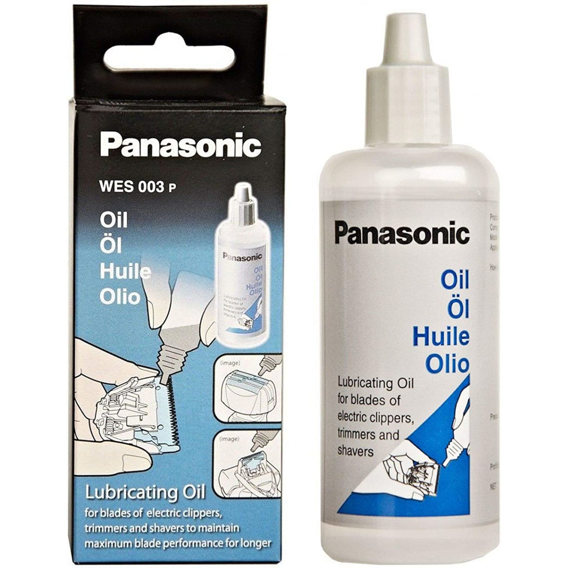Panasonic WES003 olej pro čepele pro nůžky, vyžínače a holicí strojky (50ml)