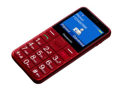 Panasonic KX-TU155EXCN panasonic KX TU150 red lightened keypad incoming call screen cz