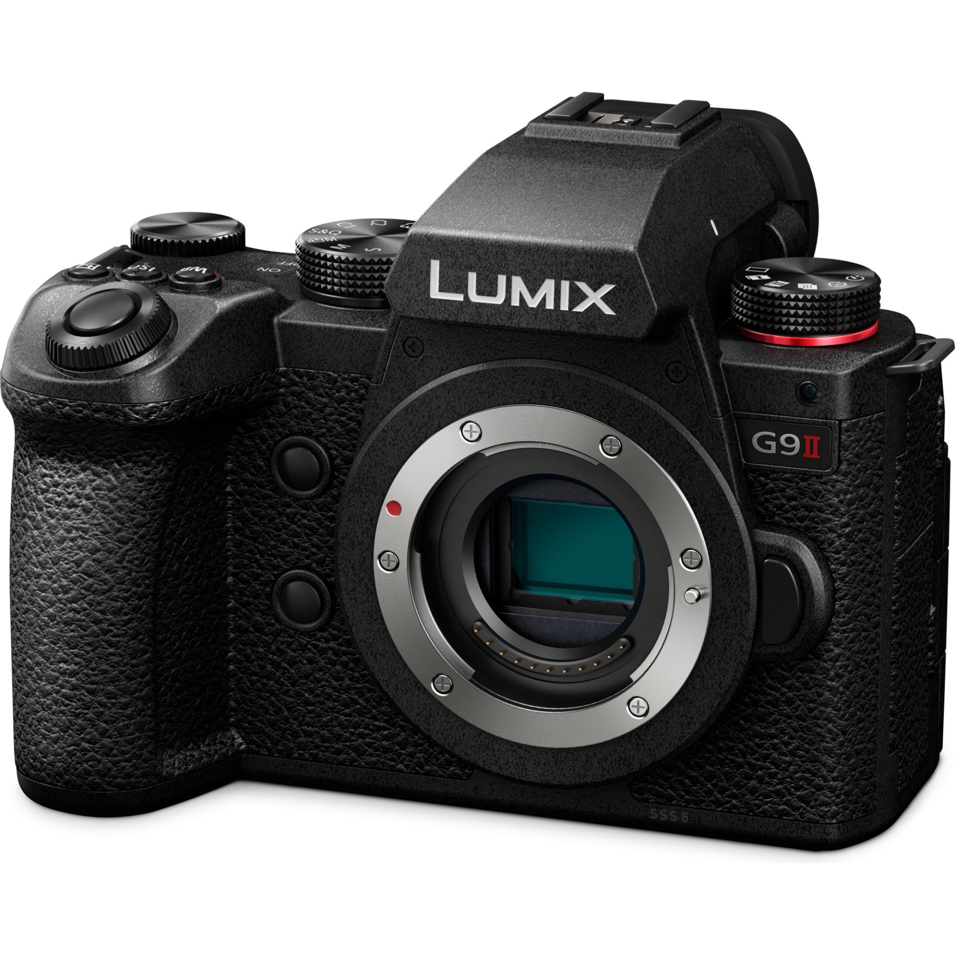 Panasonic DC-G9M2 Lumix bezzrcadlový digitální fotoaparát (25,2MP Live MOS matrix, fázový hybridní AF, 8bodový B.I.S. systém, Dual I.S. 2), černý
