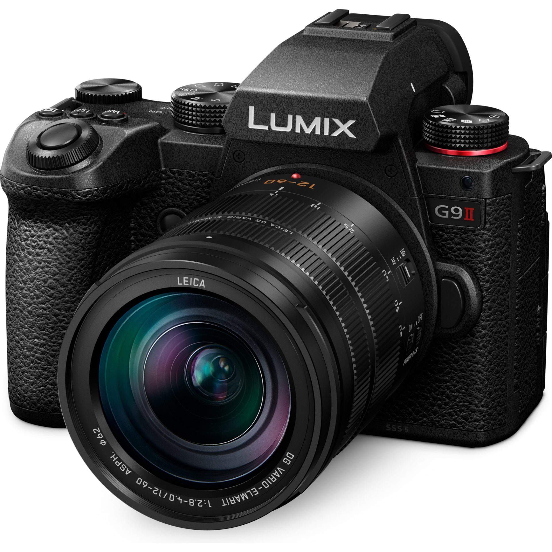 Panasonic DC-G9M2L Lumix bezzrcadlový digitální fotoaparát + objektiv H-ES12060 12–60 mm, F2,8–4,0 (Live MOS 25,2 MP, fázový hybridní AF, Dual I.S. 2)