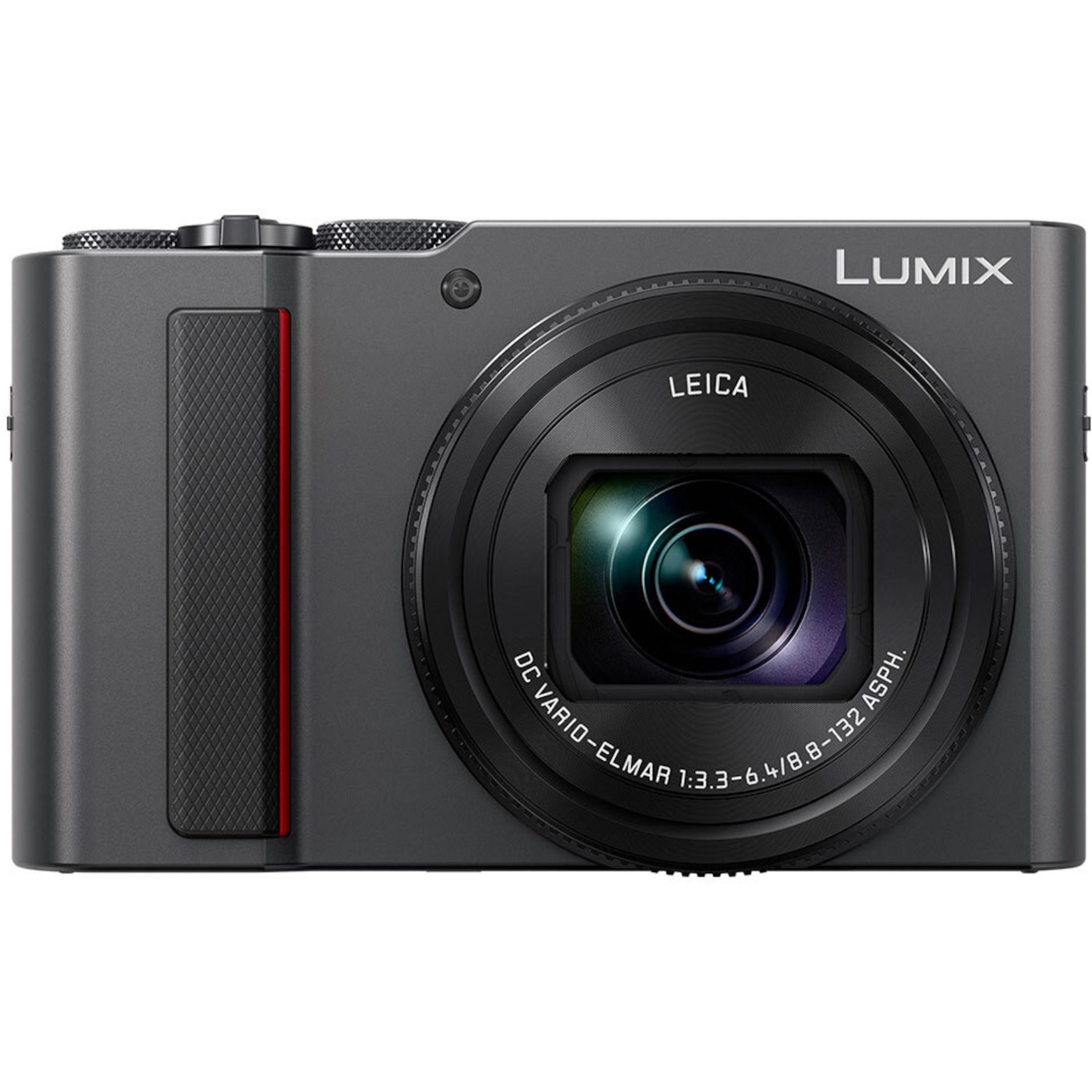 Panasonic DC-TZ200D Lumix kompaktní digitální fotoaparát (20.1MP MOS snímač, 4K 24P 30P video, Leica Zoom objektiv, 15x zoom, Wi-Fi, Post Focus), stří