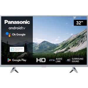 Panasonic TX-32MSW504S Android TV LED HD 32" (DVB-T2/HEVC, HD Color Engine, Bluetooth Audio Link, Surround Sound, vestavěný Chromecast)